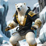 Ninja Polar Bear