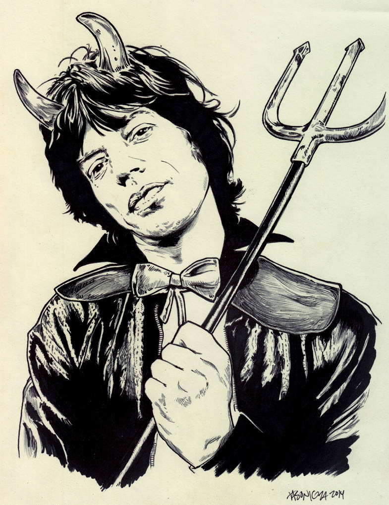 Resultado de imagen para mick jagger devil