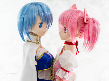 [Hybrid Active Figure] Sayaka and Madoka (1)