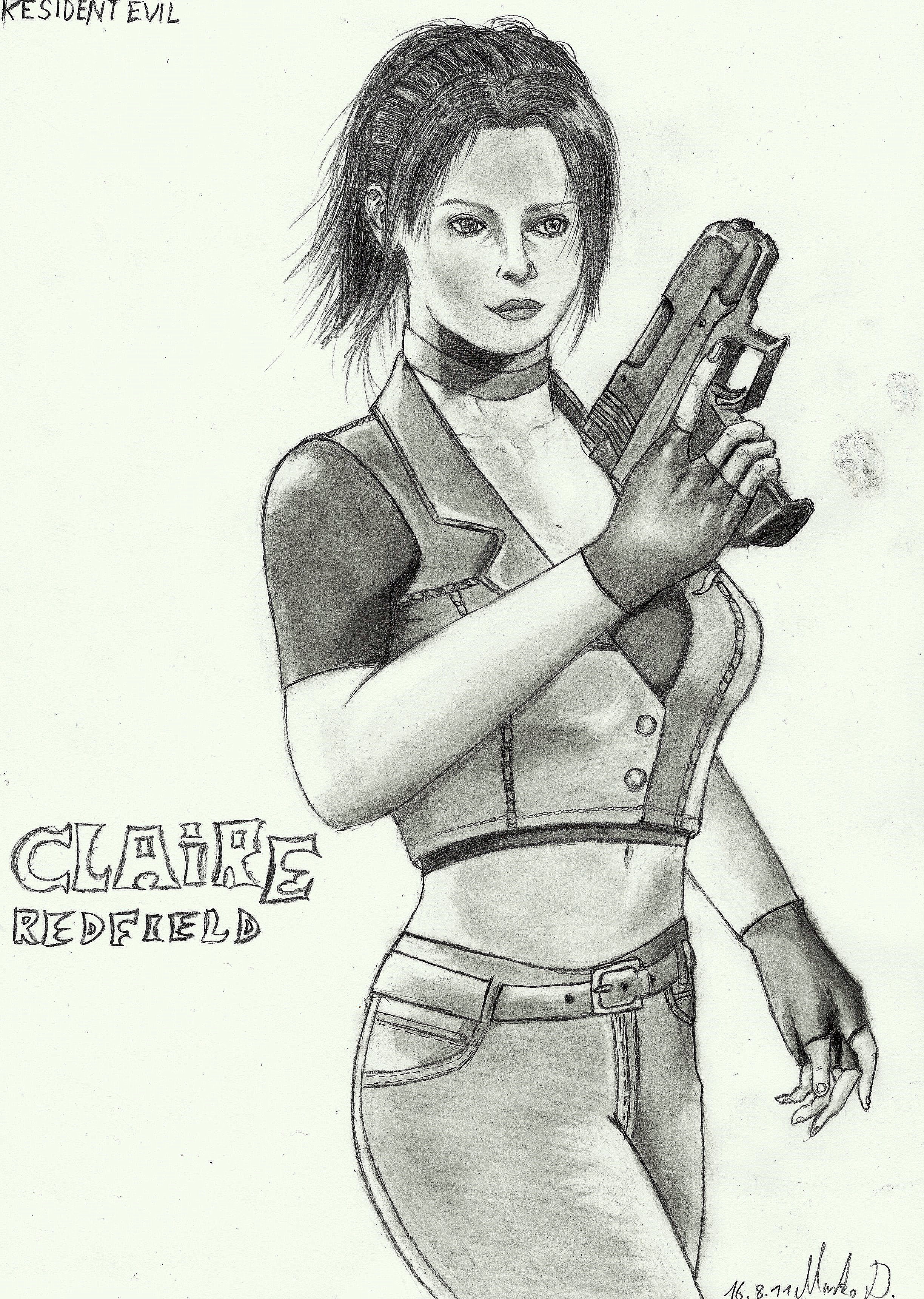 Resident Evil Code Veronica - Icon Circle by WesleySouji on DeviantArt