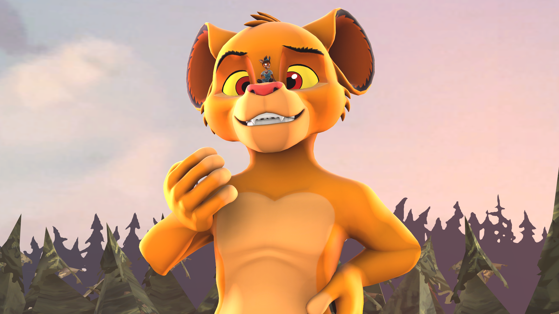 Simba 3 mischievous Simba by MarcusTheDeer on DeviantArt