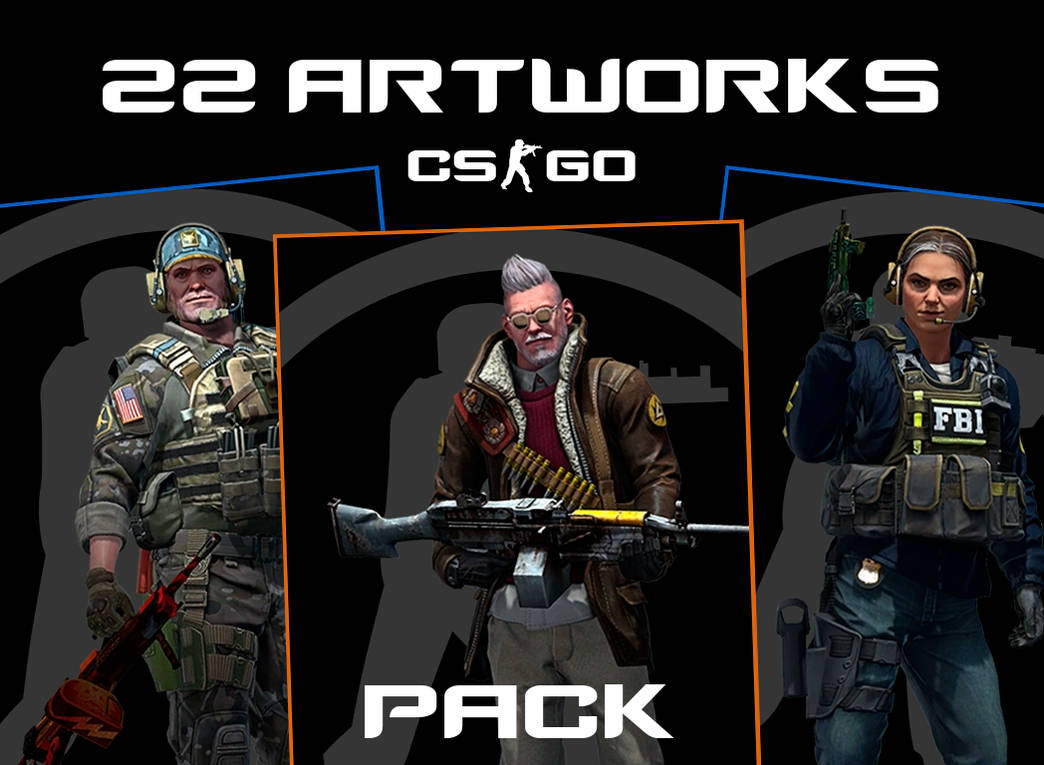 |22| Cs:Go Steam Artworks Pack by FlopisFlugel on DeviantArt