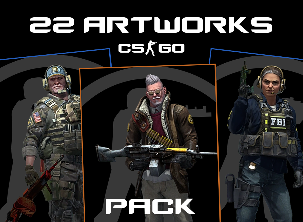 |22| Cs:Go Steam Artworks Pack by FlopisFlugel on DeviantArt