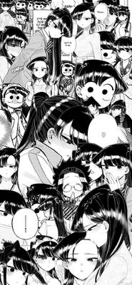 Komi Collage v2 Phone Ver. (Cake Day Celebration)