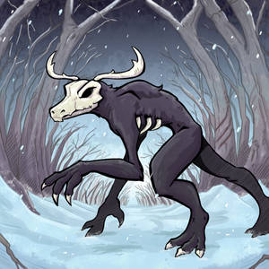 Wendigo Cryptid MetaZoo Fan Art 2023