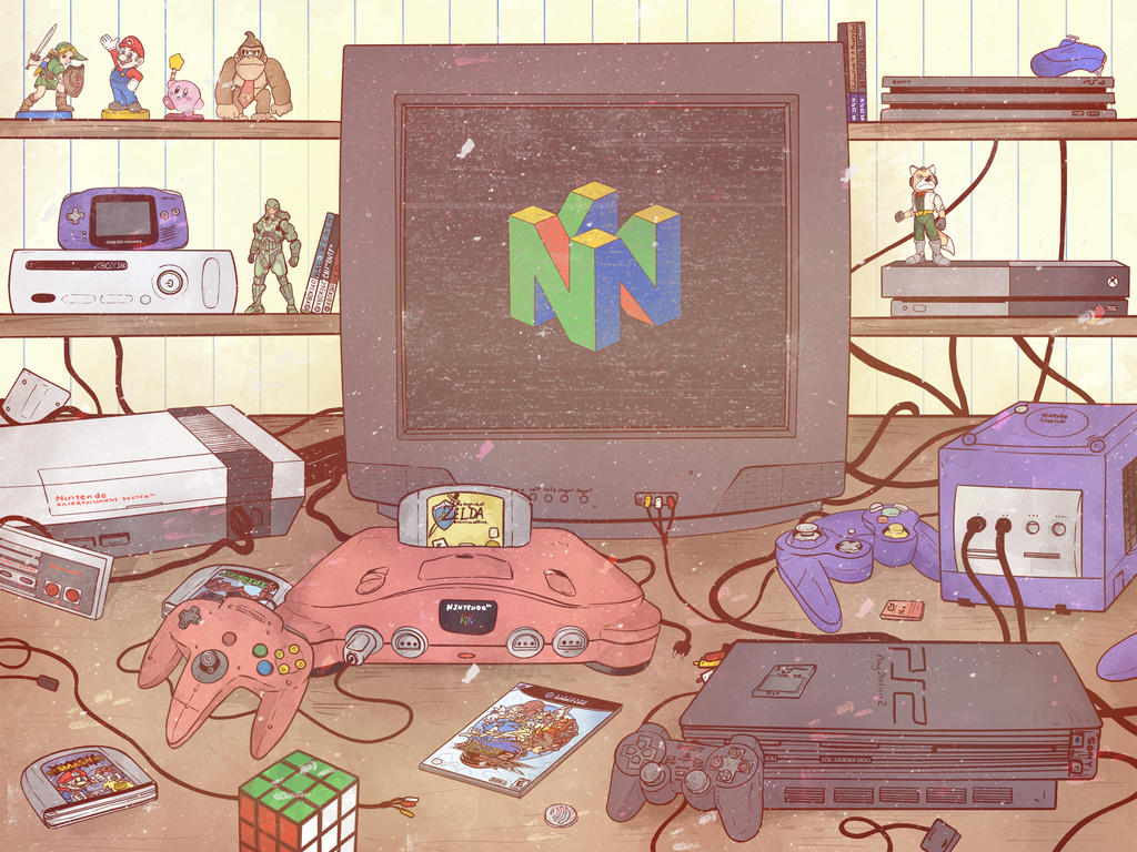 Gaming Deviantart Gaming Console Commission by KealaMythrill on DeviantArt