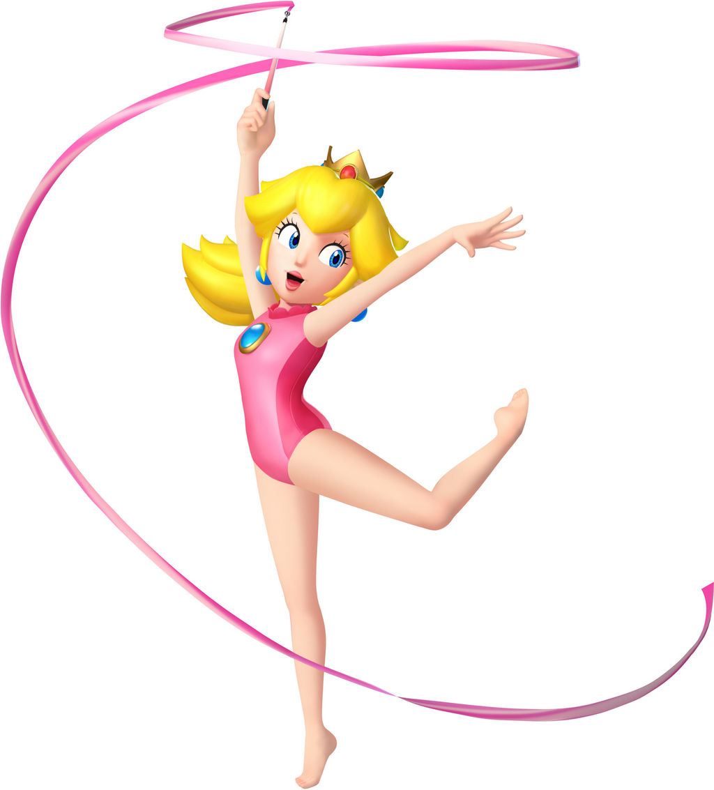 Princess Peach olympic by chow11 on DeviantArt