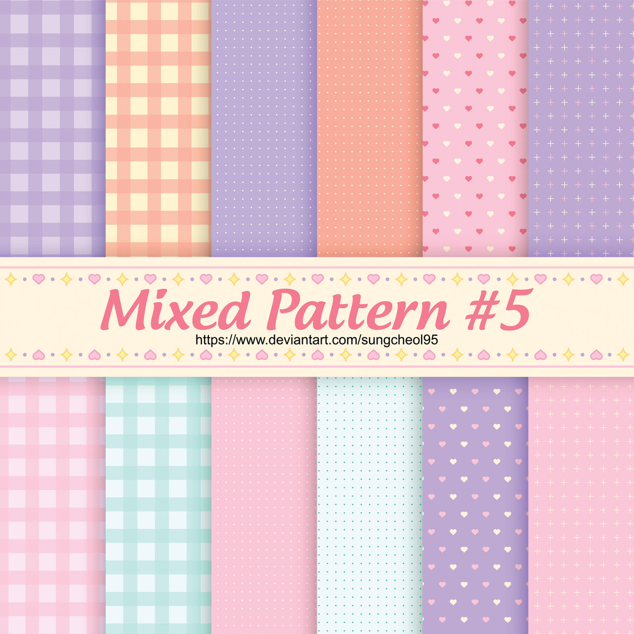 Pattern Pack #5: Mixed by sungcheol95 on DeviantArt