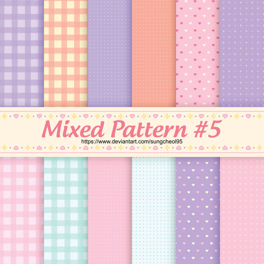 Pachet Pattern Pattern Pack #5: Mixed by sungcheol95 on DeviantArt
