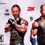 WWE 2K23 PS4 CM Punk vs Stone Cold Steve Austin [W