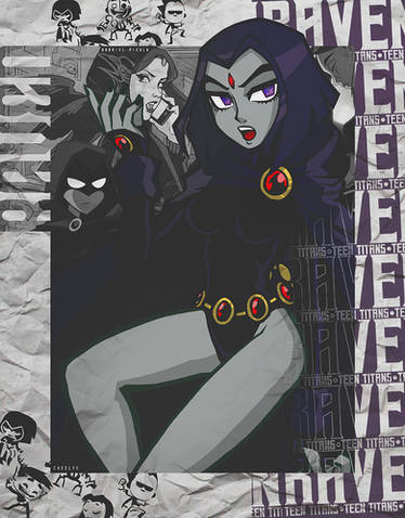 Ravena - Jovens Titans by LucaNnoCorE on DeviantArt