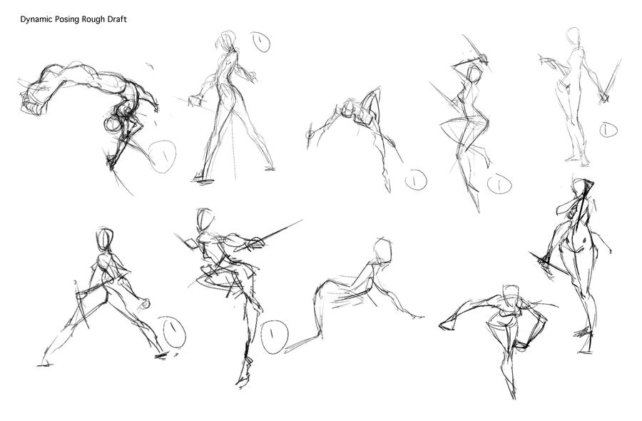 Tips for Drawing Dynamic Poses