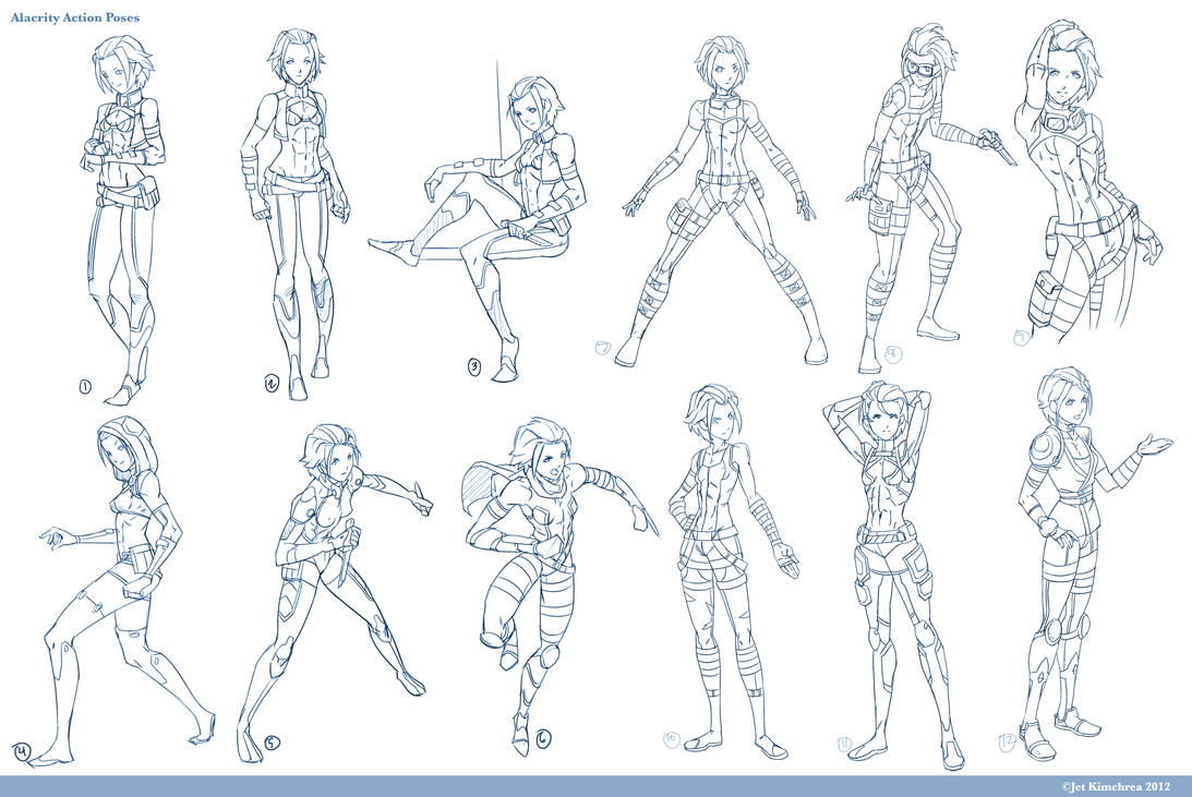 Alacrity Action Poses by THEJETTYJETSHOW on DeviantArt Alacrity Action Poses by THEJETTYJETSHOW on DeviantArt