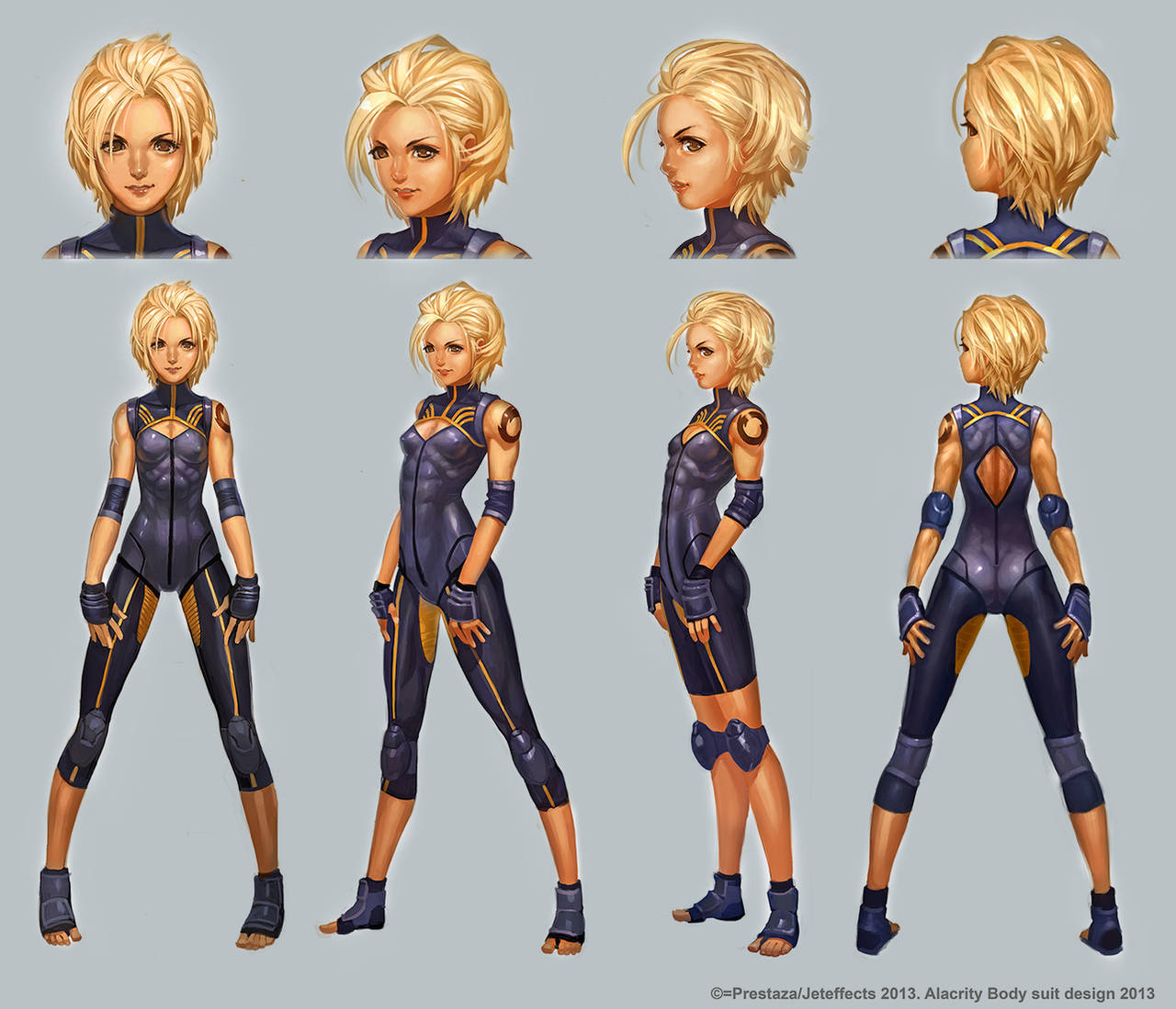 Alacrity Body Suit Turnaround by THEJETTYJETSHOW