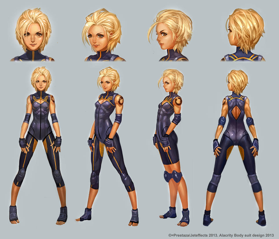 Alacrity Body Suit Turnaround by THEJETTYJETSHOW