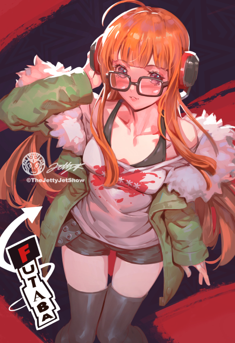 Futaba Sakura by THEJETTYJETSHOW on DeviantArt