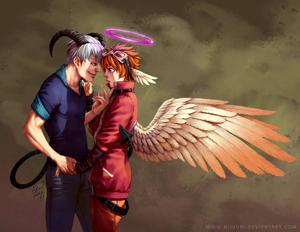 The Angel and the Demon by Nijuuni on DeviantArt