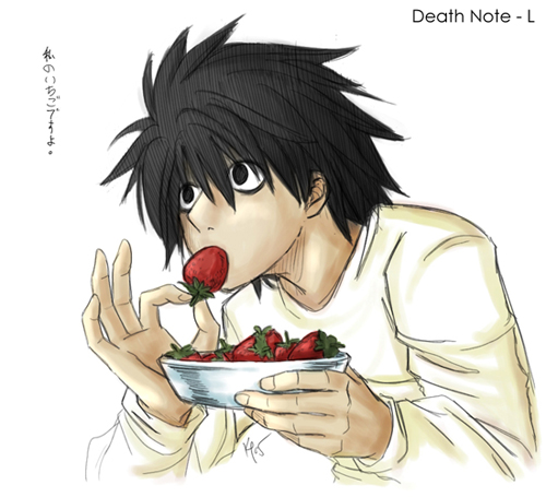 Ryuzaki poster- Death Note by Clive4everLegal on DeviantArt
