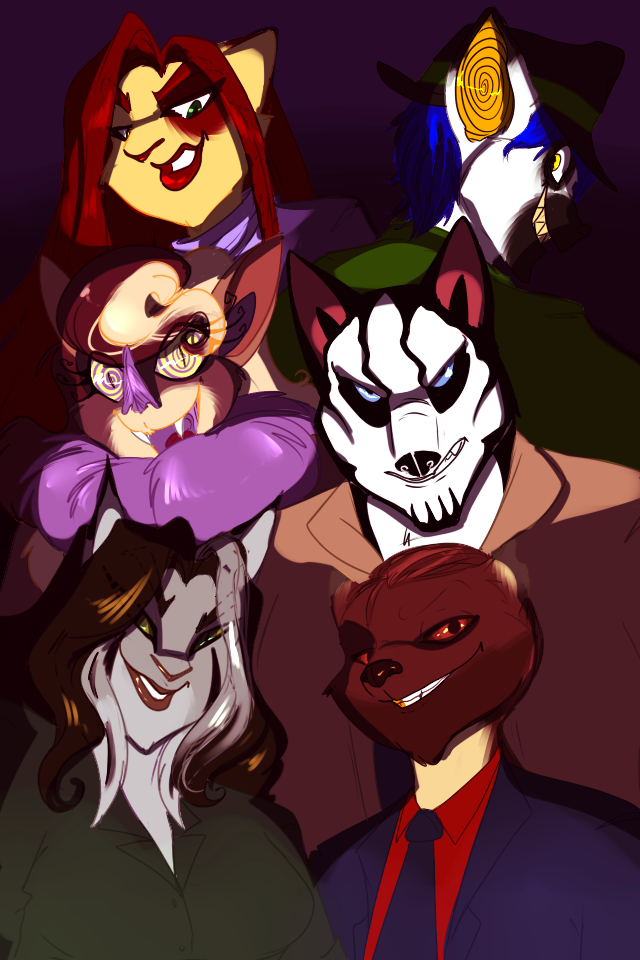 Sly Cooper favourites by Vixcoon on deviantART