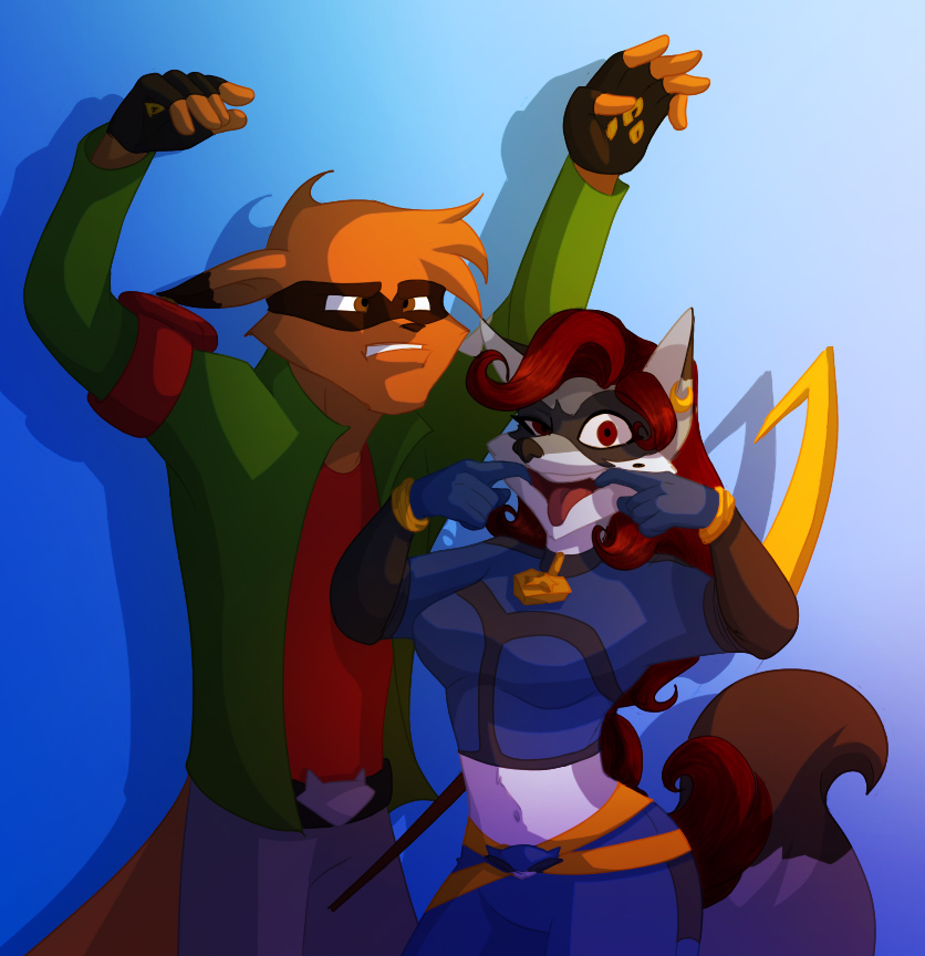 Sly Cooper favourites by Vixcoon on deviantART