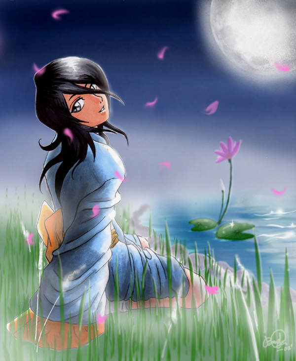 Rukia by the lake