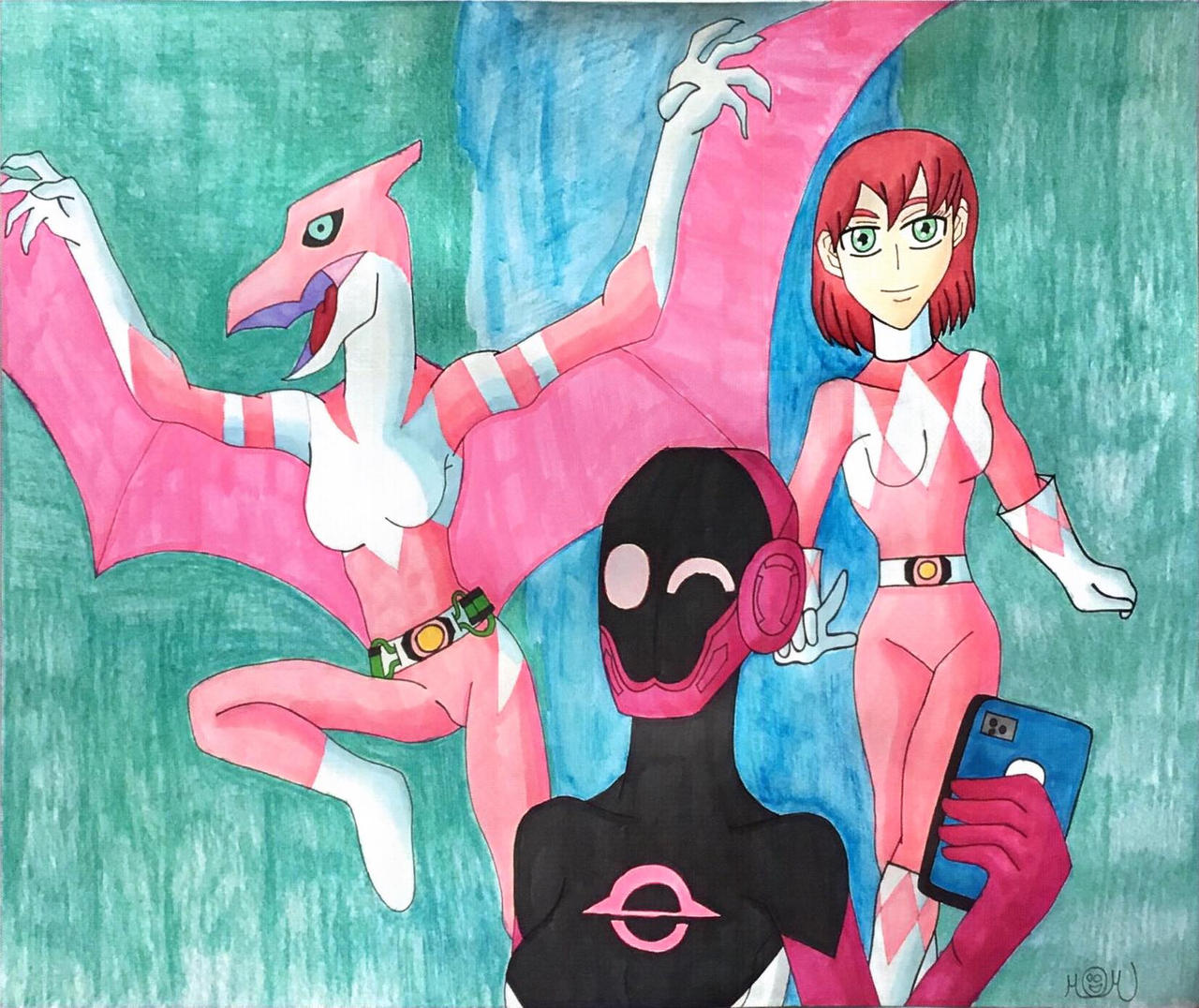 April Pink Ranger April O'Neil, Radiant Pink, and Mutant Kimberly by shojoboy1024 on ...