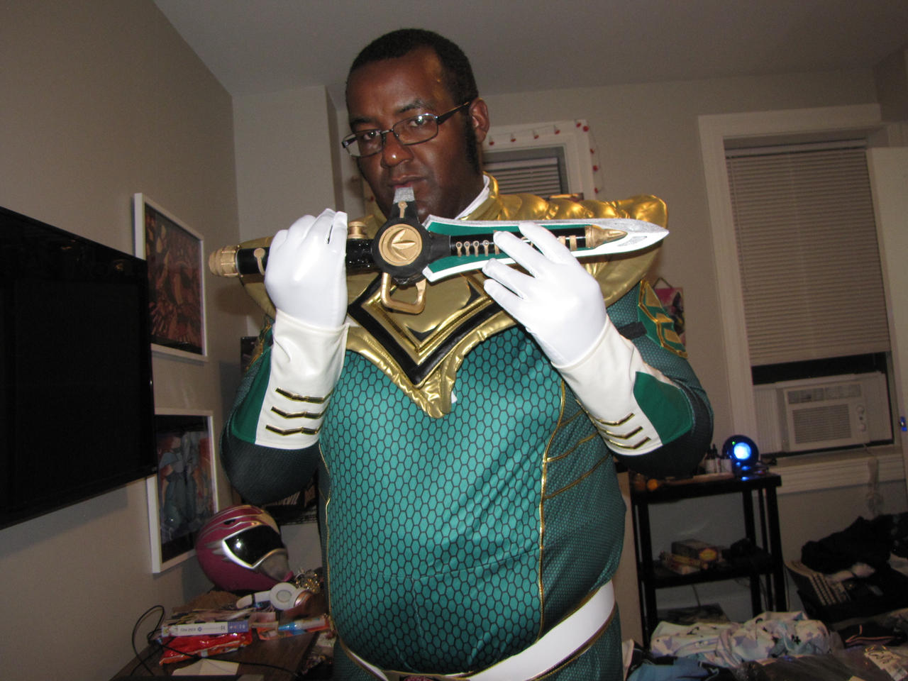 Mighty Morphin Green Ranger Cosplay 3 by shojoboy1024 on DeviantArt