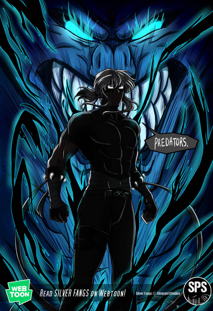 Predator ~ Silver Fangs by ArtSirenMJ on DeviantArt