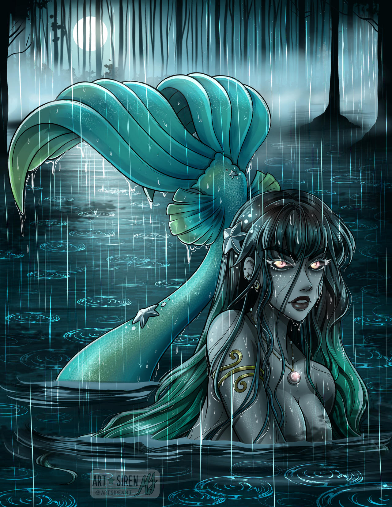 Dark Art Siren MJ By ArtSirenMJ On DeviantArt dark-art-siren-mj-by-artsirenmj-on-deviantart