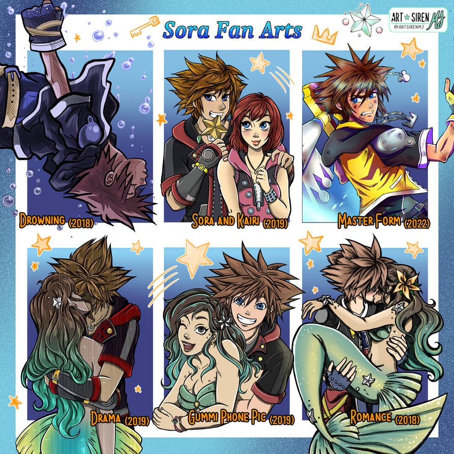 Sora Fan Arts by ArtSirenMJ on DeviantArt