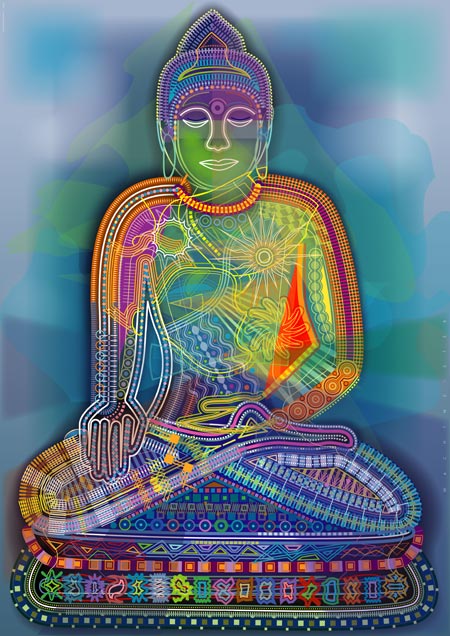 Rainbow Buddha, 2009