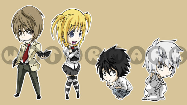 Stickers: Death Note 1 by forte-girl7 on DeviantArt