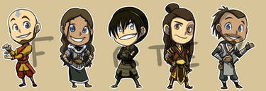 Stickers: Avatar The Last Airbender Set 2