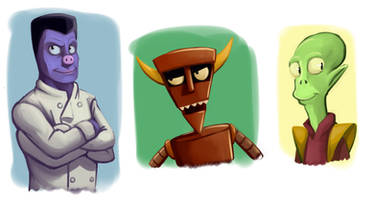 Futurama Doodles