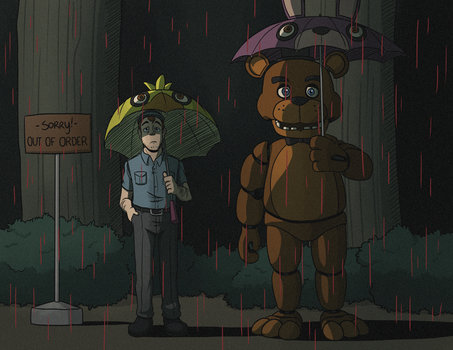 FNAF: My Neighbour Freddy GIF