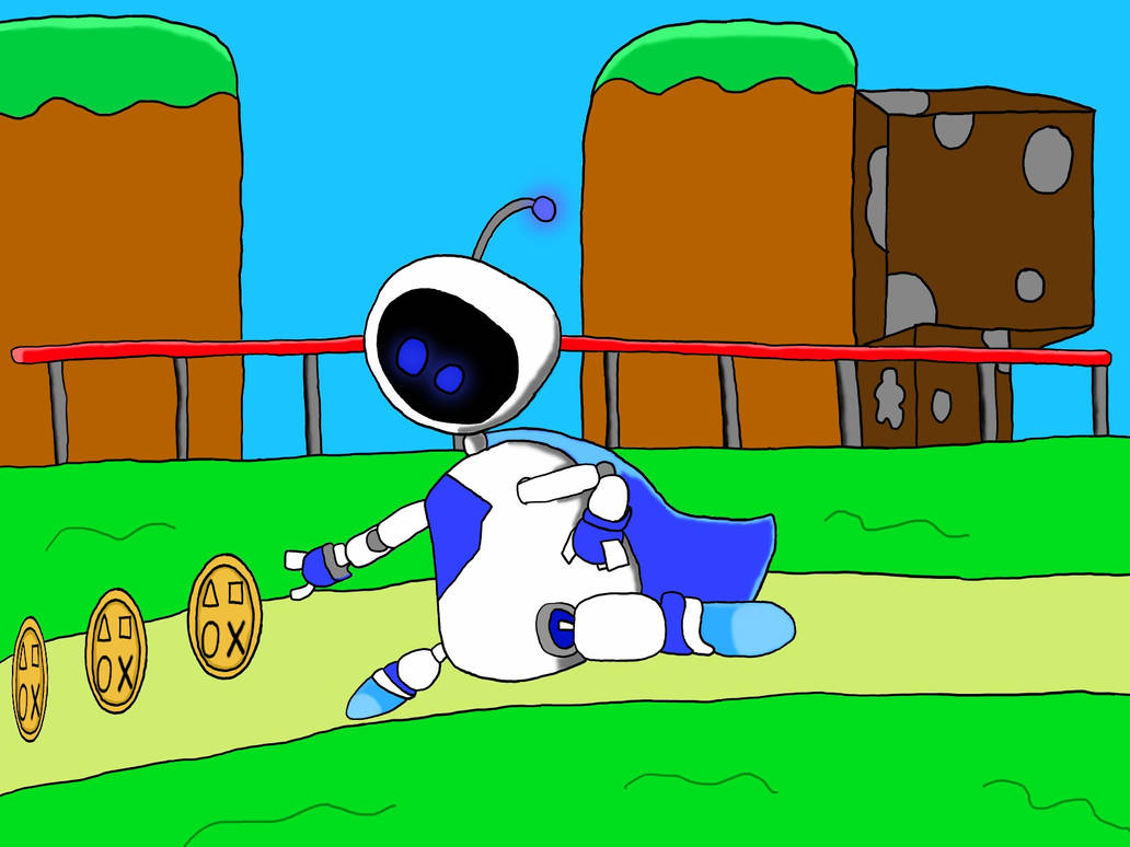 Astro Bot by moonlightsky3 on DeviantArt