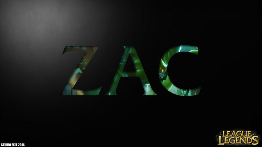 Wallpaper Zac League Of Legends By Black Adrac Star On Deviantart
