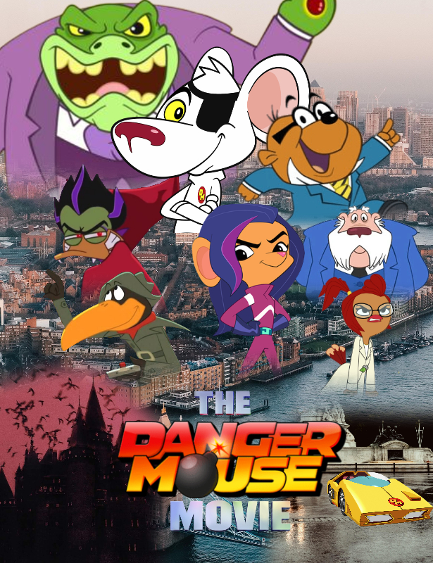 Danger Mouse Rug The Danger Mouse Movie by SONICFAN11111ART on DeviantArt