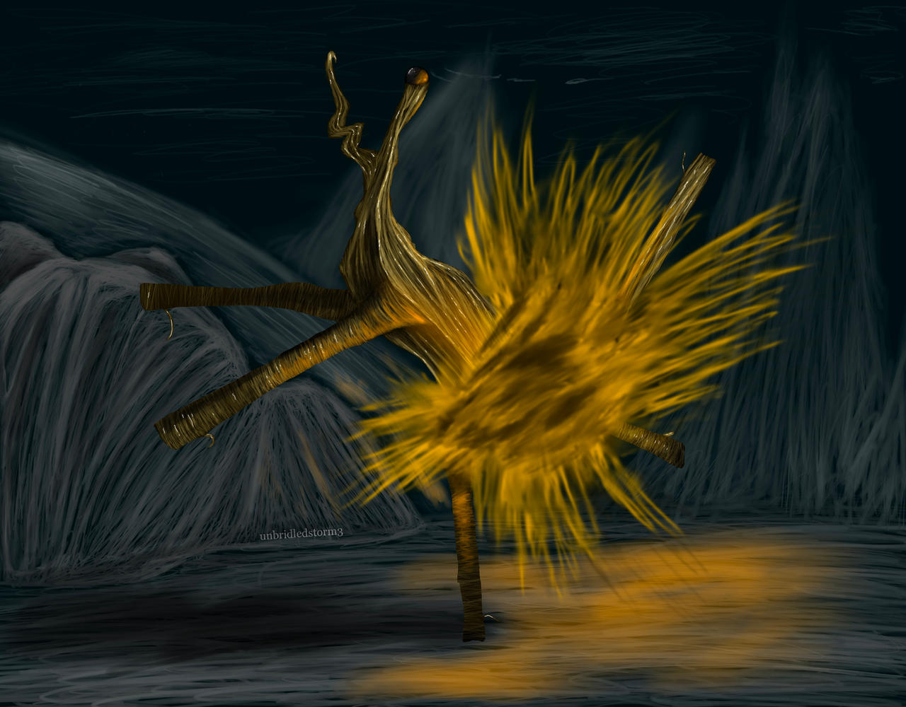 Exploding Light Hevean Habet Vitam - Explosion in the Night by Unbridledstorm3 on DeviantArt