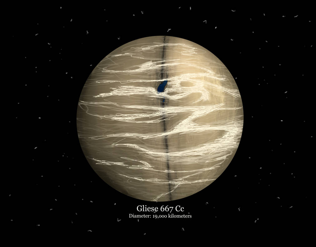 Gliese 667 Cc by Unbridledstorm3 on DeviantArt