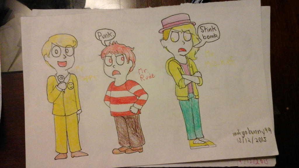 Humanized Mr. Men 2 by indigobunny99 on DeviantArt