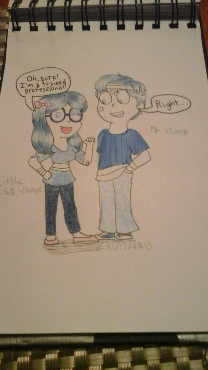 Mr. Bump and Little Miss Whoops by indigobunny99 on DeviantArt