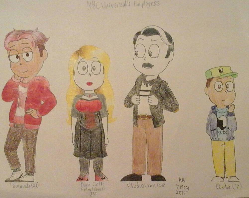 NBCUniversal's Employees by indigobunny99 on DeviantArt