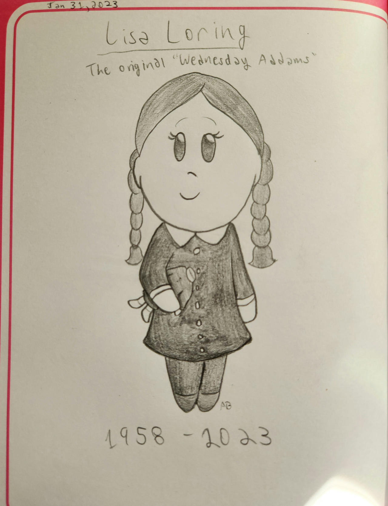 Lisa Loring by indigobunny99 on DeviantArt