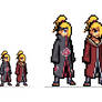 Deidara Sprites