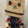 Wooden block characters: Sackboy