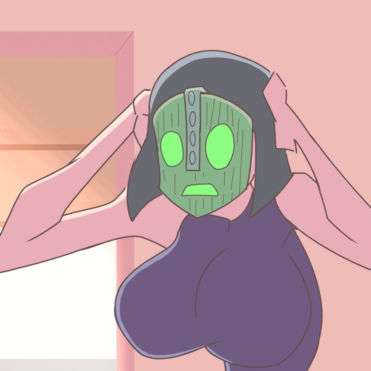 Living Mask Deviantart Mommy Mask (Patreon) by MaskRayx on DeviantArt