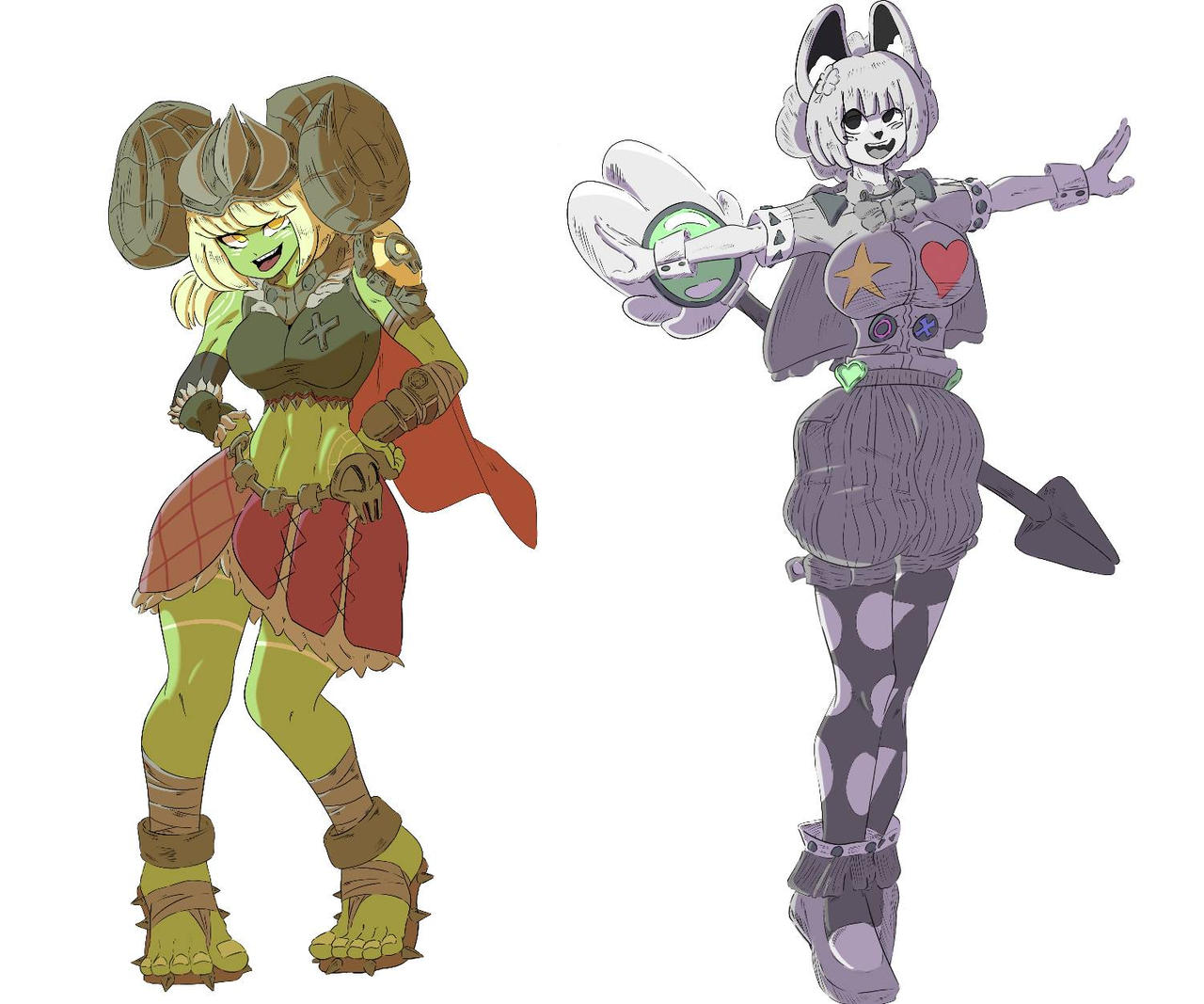 Maskrayx Belle and Hearth (OC's) by MaskRayx on DeviantArt
