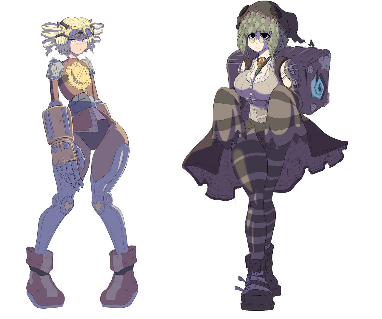 Maskrayx Rexya and Pandora (OC's) by MaskRayx on DeviantArt