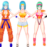 Remake - Bulma and Maron 3D Model RELEASED